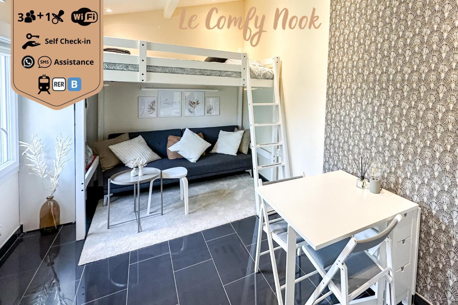 Le Comfy Nook - Tiny House Paris Cdg Disneyland Villeparisis Esterno foto