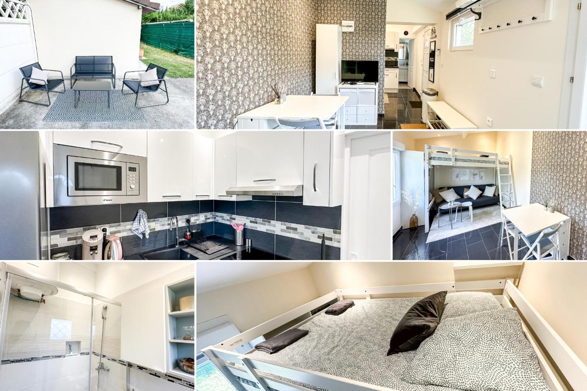 Le Comfy Nook - Tiny House Paris Cdg Disneyland Villeparisis Esterno foto